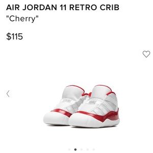 Jordan Retro 11 Crib Bootie